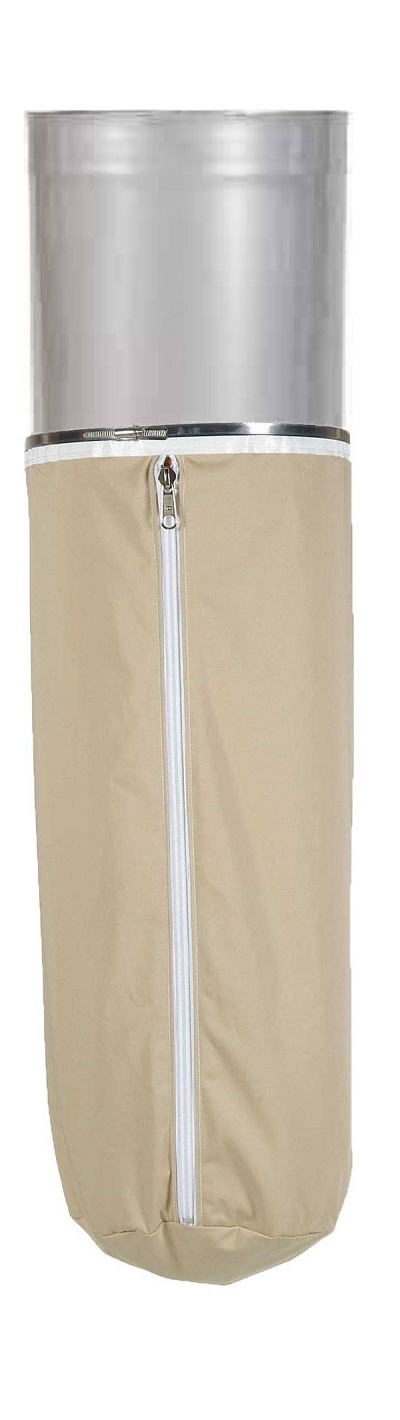 Wscheauffangsack, ca. 800 mm Lnge, 50 Liter fr Edelstahl, D 300 mm